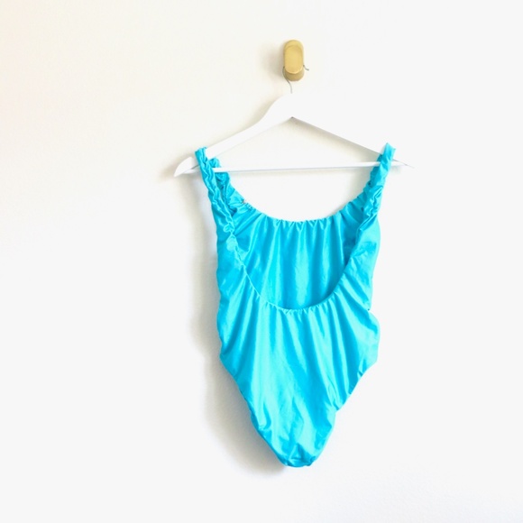 Kenny Flowers Aqua Flamingo One-Piece Swimsuit - Picture 8 of 12